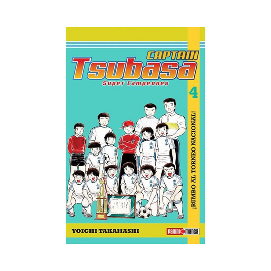 Manga  - Captain Tsubasa - Tomo 4 -  Panini Mexico