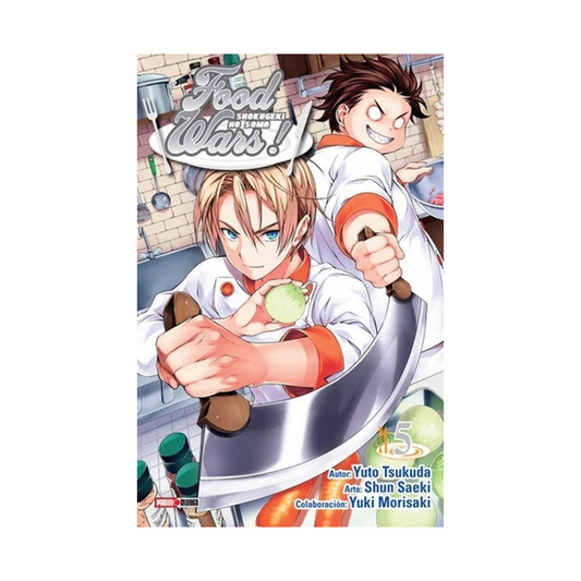 Manga   - Shokugeki No Soma - Tomo 5 -  Panini Mexico