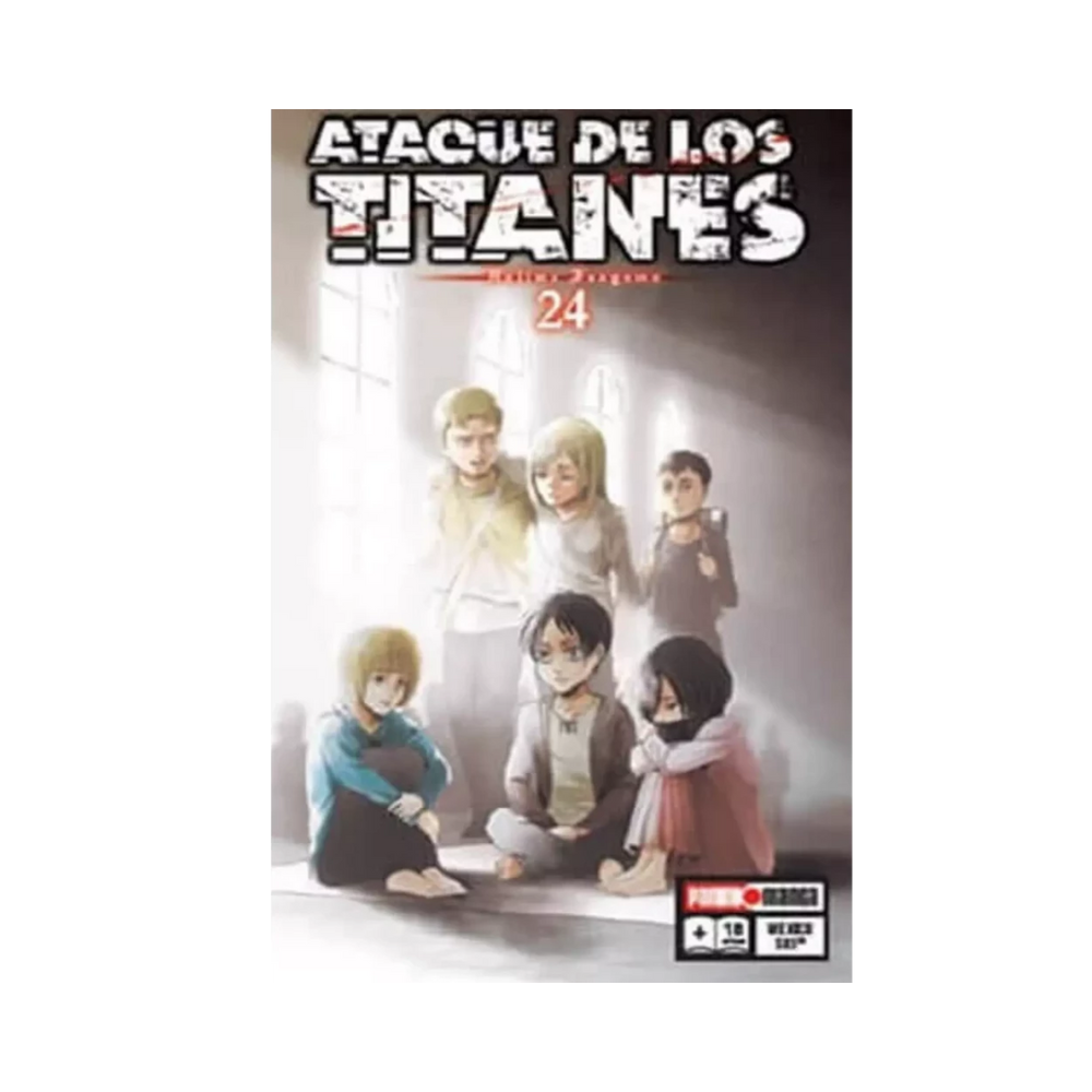 Manga  - Ataque De Los Titanes - Tomo 24 -  Panini Mexico