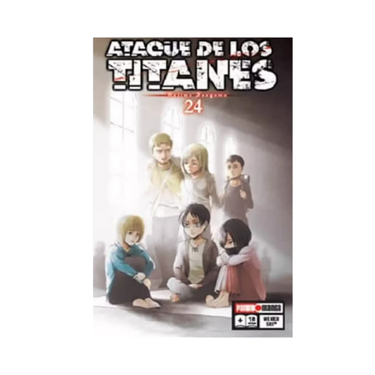 Manga  - Ataque De Los Titanes - Tomo 24 -  Panini Mexico