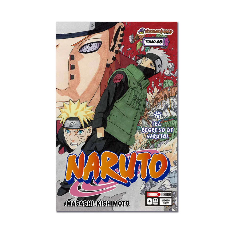 Manga  - Naruto - Tomo 46 -  Panini Mexico