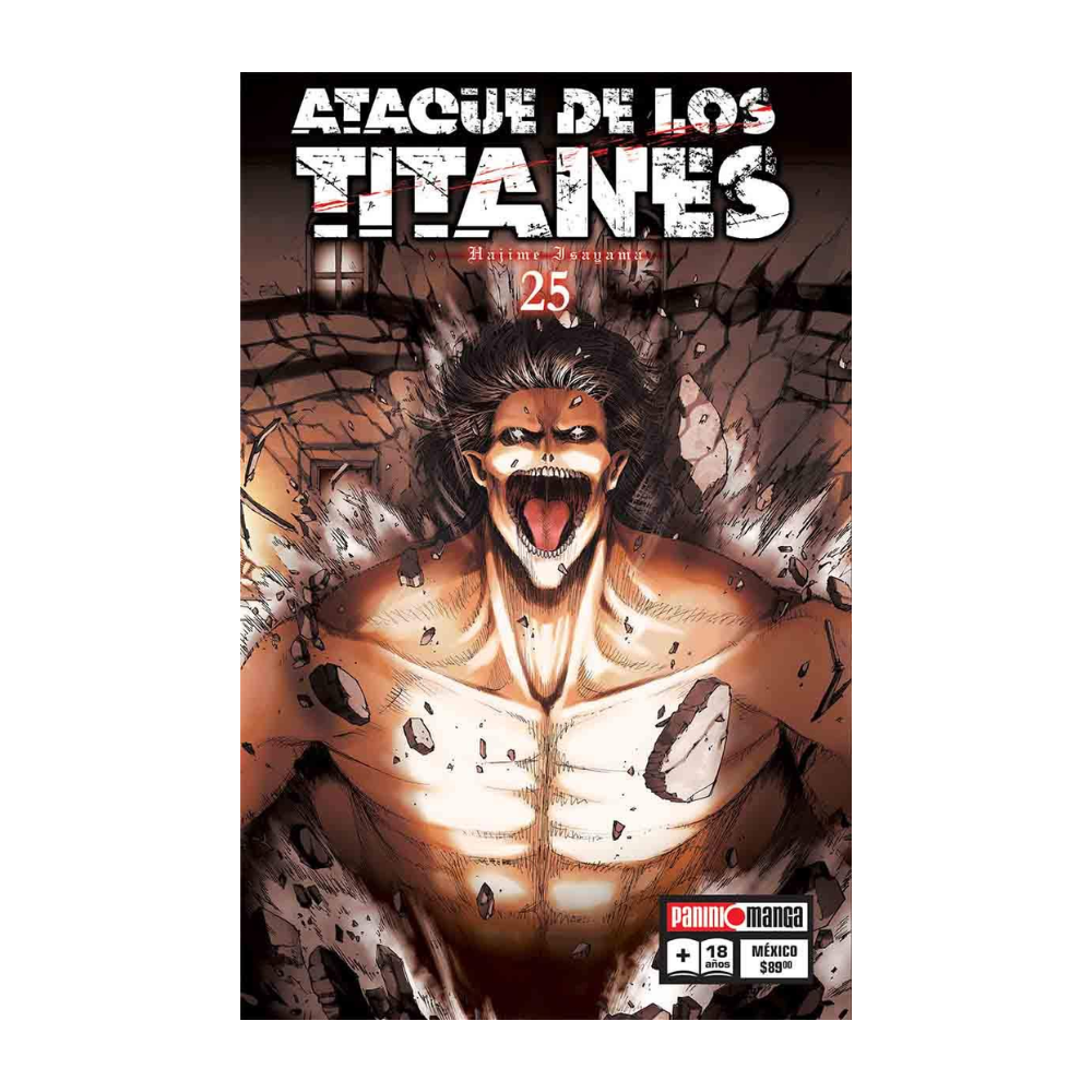 Manga  - Ataque a los titanes - Tomo 25 -  Panini Mexico