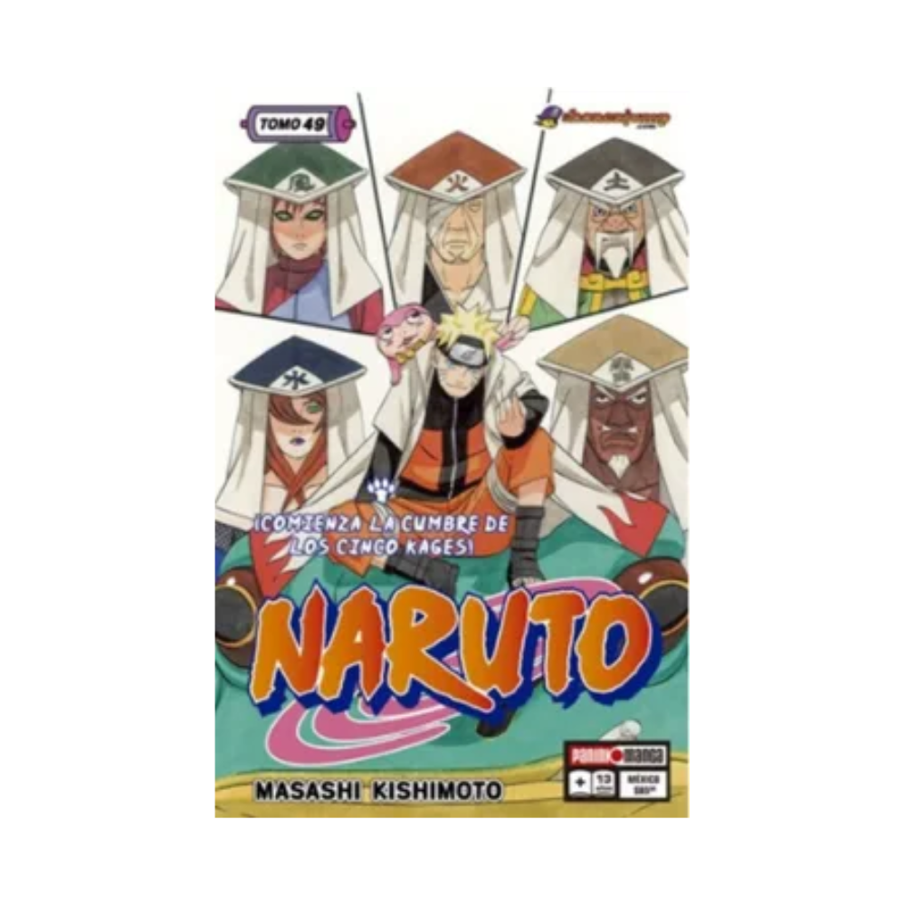 Manga   - Naruto - Tomo 49 -  Panini Mexico