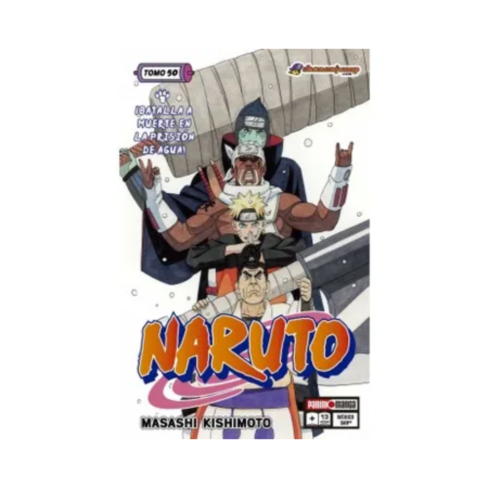 Manga  - Naruto - Tomo 50 -  Panini Mexico