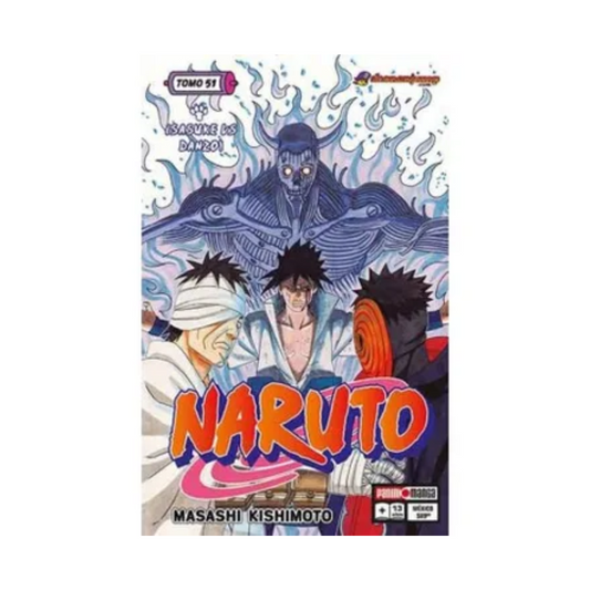 Manga  - Naruto - Tomo 51 -  Panini Mexico