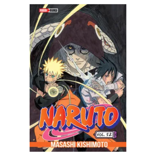 Manga  - Naruto - Tomo 52 -  Panini Mexico