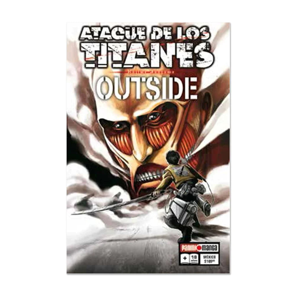 Manga  - Ataque De Los Titanes: Outside - Tomo Unico -  Panini Mexico
