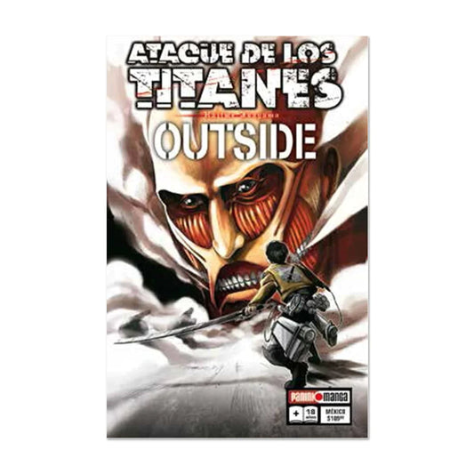 Manga  - Ataque De Los Titanes: Outside - Tomo Unico -  Panini Mexico