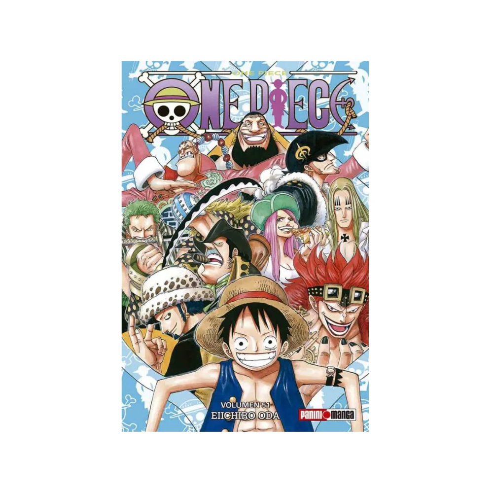 Manga  - One piece - Tomo 51 -  Panini Mexico