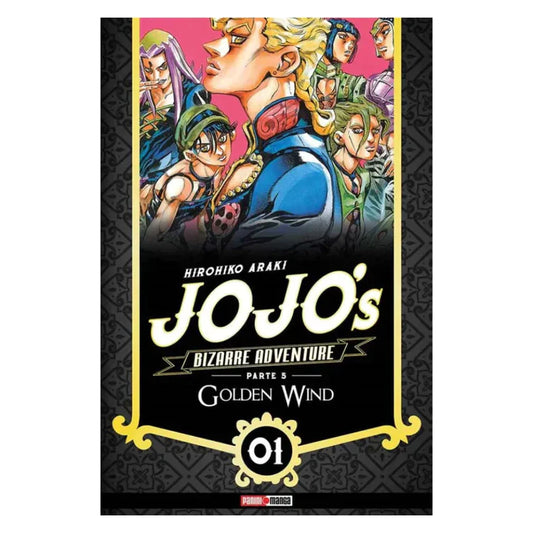 Manga  - Jojo Bizarre Adventure Parte 5 Golden Wind - Tomo 1 -  Panini Mexico