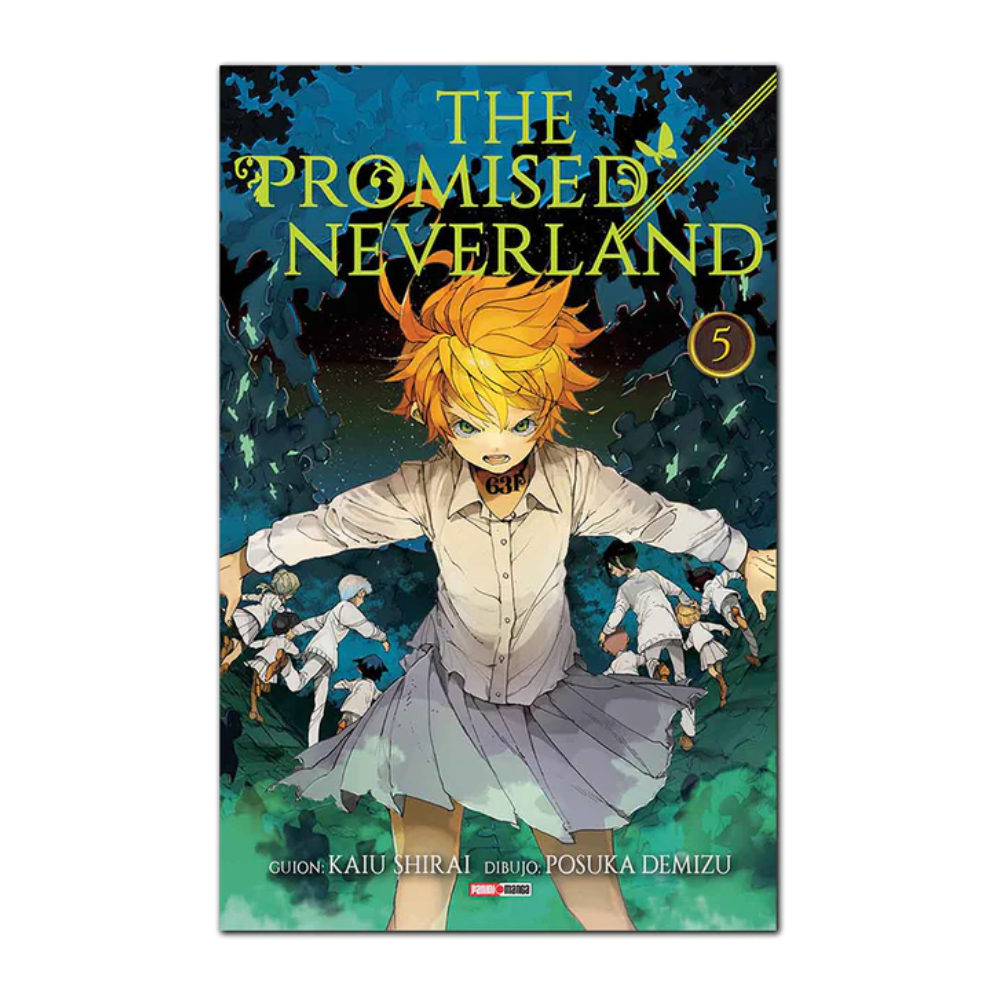 Manga  - The Promised Neverland - Tomo 5 -  Panini Mexico