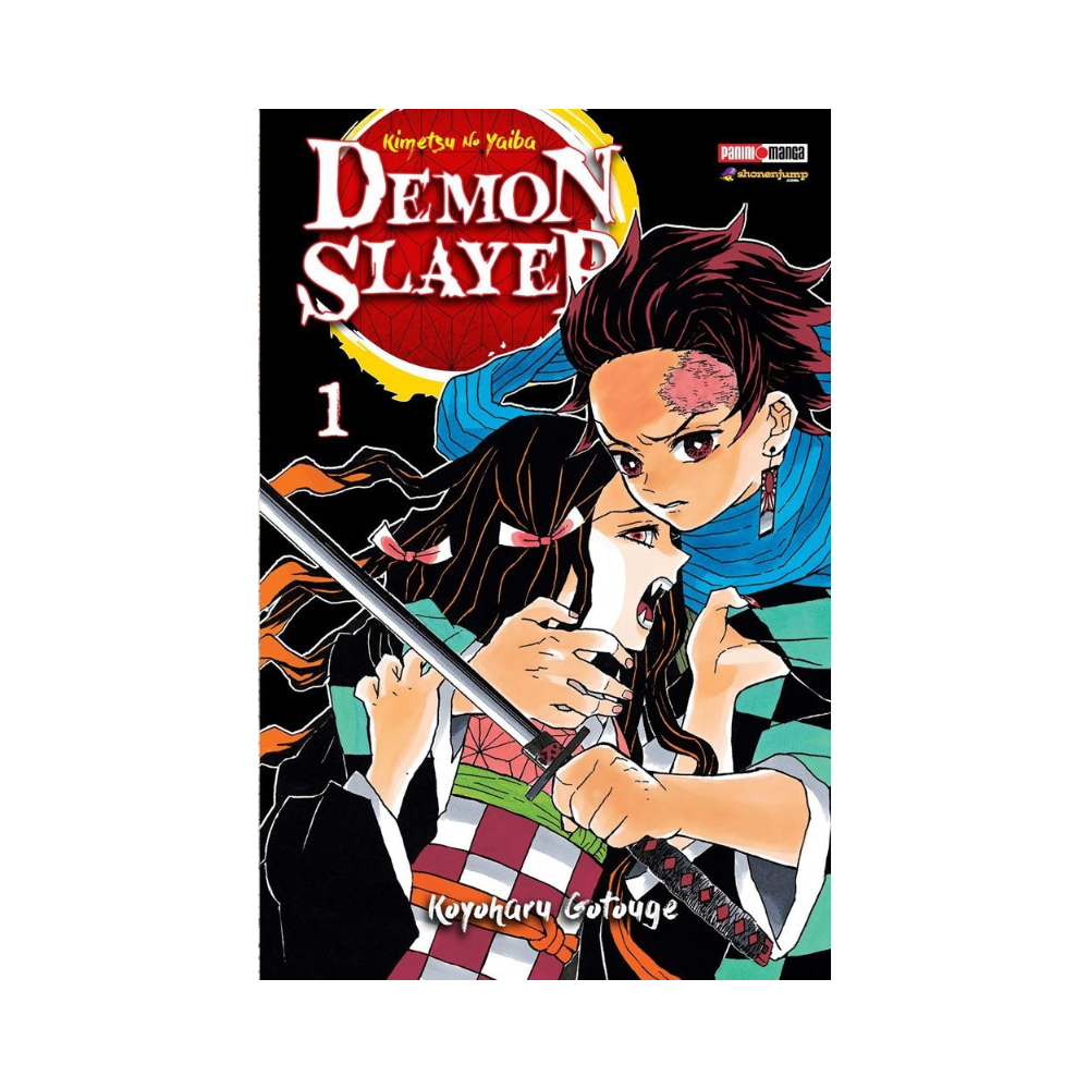 Manga  - Demon Slayer (Kimetsu no Yaiba) - Tomo 1 -  Panini Mexico