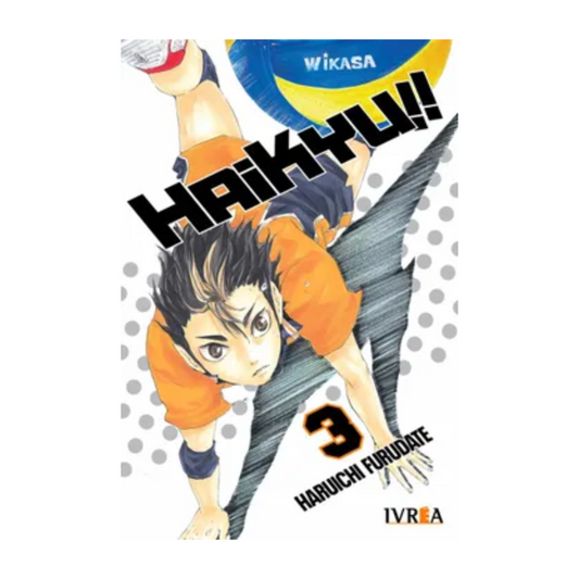 Manga  - Haikyu - Tomo 3 -  Ivrea