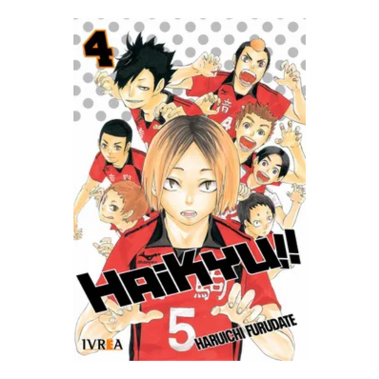 Manga  - Haikyu - Tomo 4 -  Ivrea