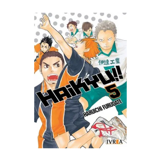 Manga  - Haikyu - Tomo 5 -  Ivrea
