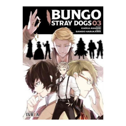 Manga  - Bungo Stray Dogs - Tomo 3 -  Ivrea