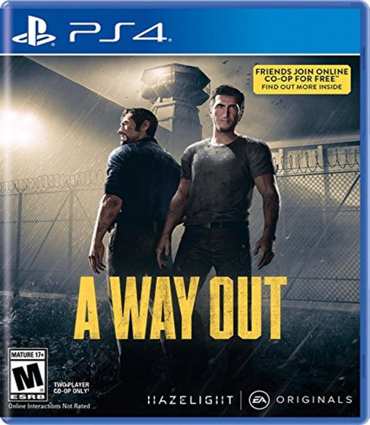 PS4 A WAY OUT - NUEVO