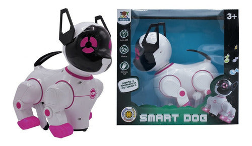 Juguete - Robot - Perro Robot Inteligente Rosado