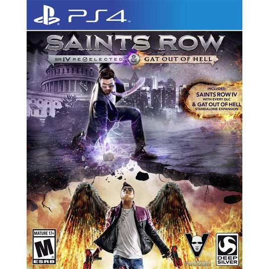 PS4 SAINTS ROW SR IV RE ELECTED & GAT OUT OF HELL