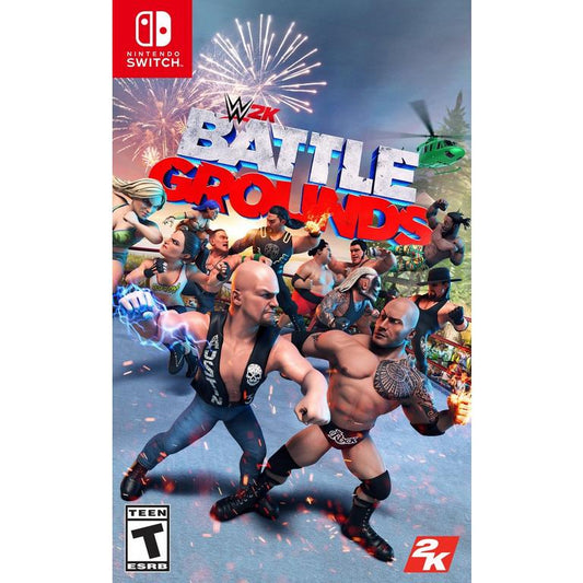 Switch - WWE 2K BattleGrounds - Fisico - Usado