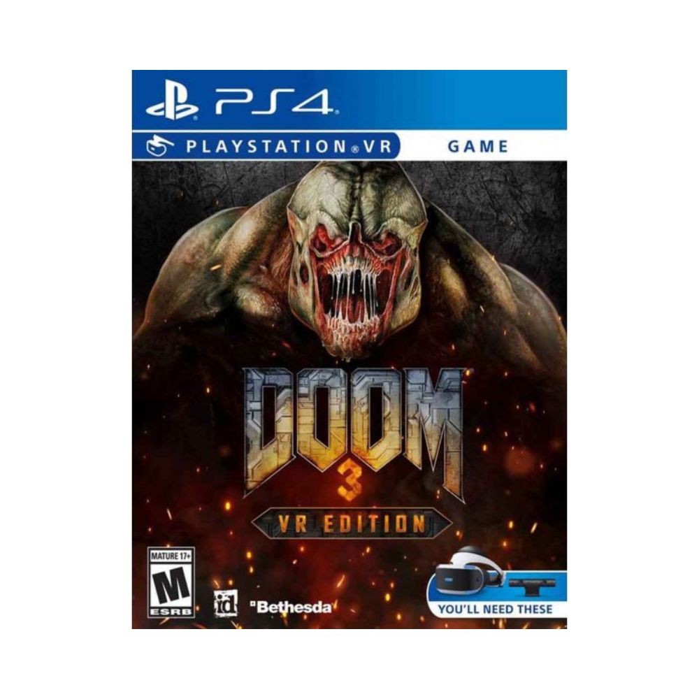PS4 - Doom 3 VR Edition - Fisico - Nuevo