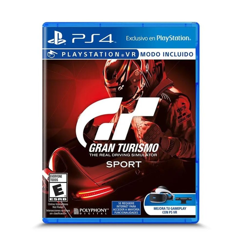 PS4 - Gran Turismo Sport HITS - Fisico - Nuevo