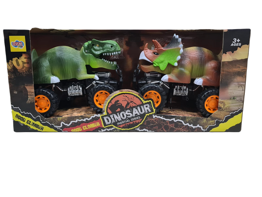 Juguete - Carro - Carro Friccion de Dinosaurios