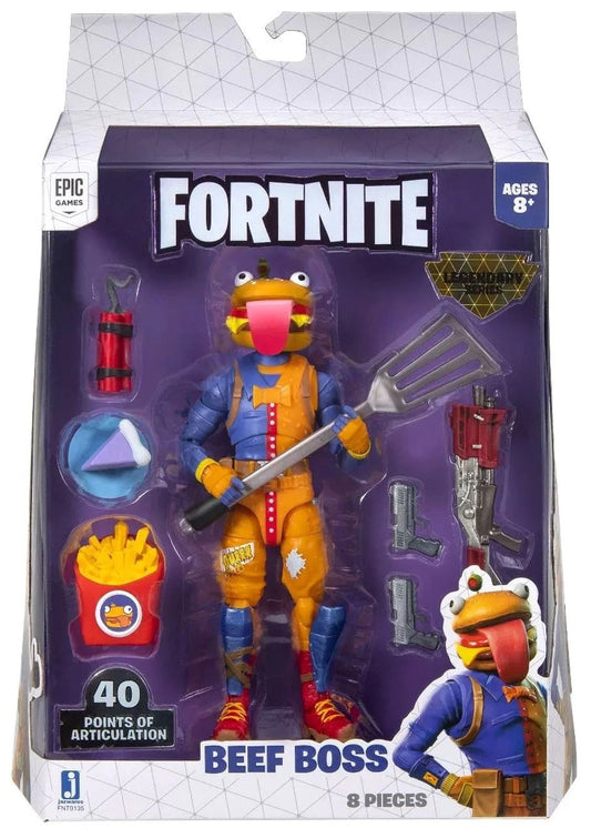 Juguete - Fortnite - Beef Boss - Mc Farlane Legendary Series