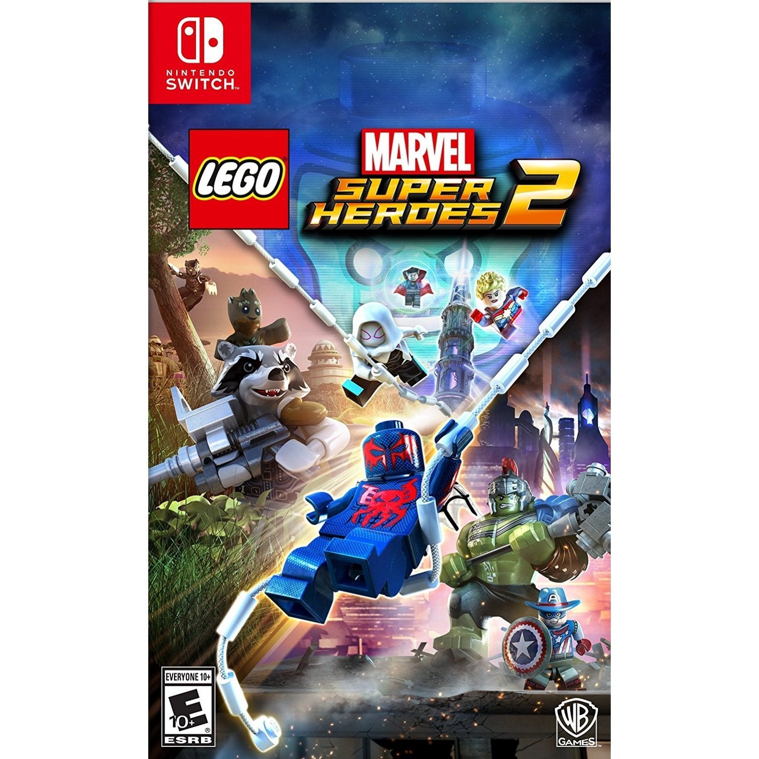 SWITCH LEGO MARVEL SUPER HEROES 2 - USADO