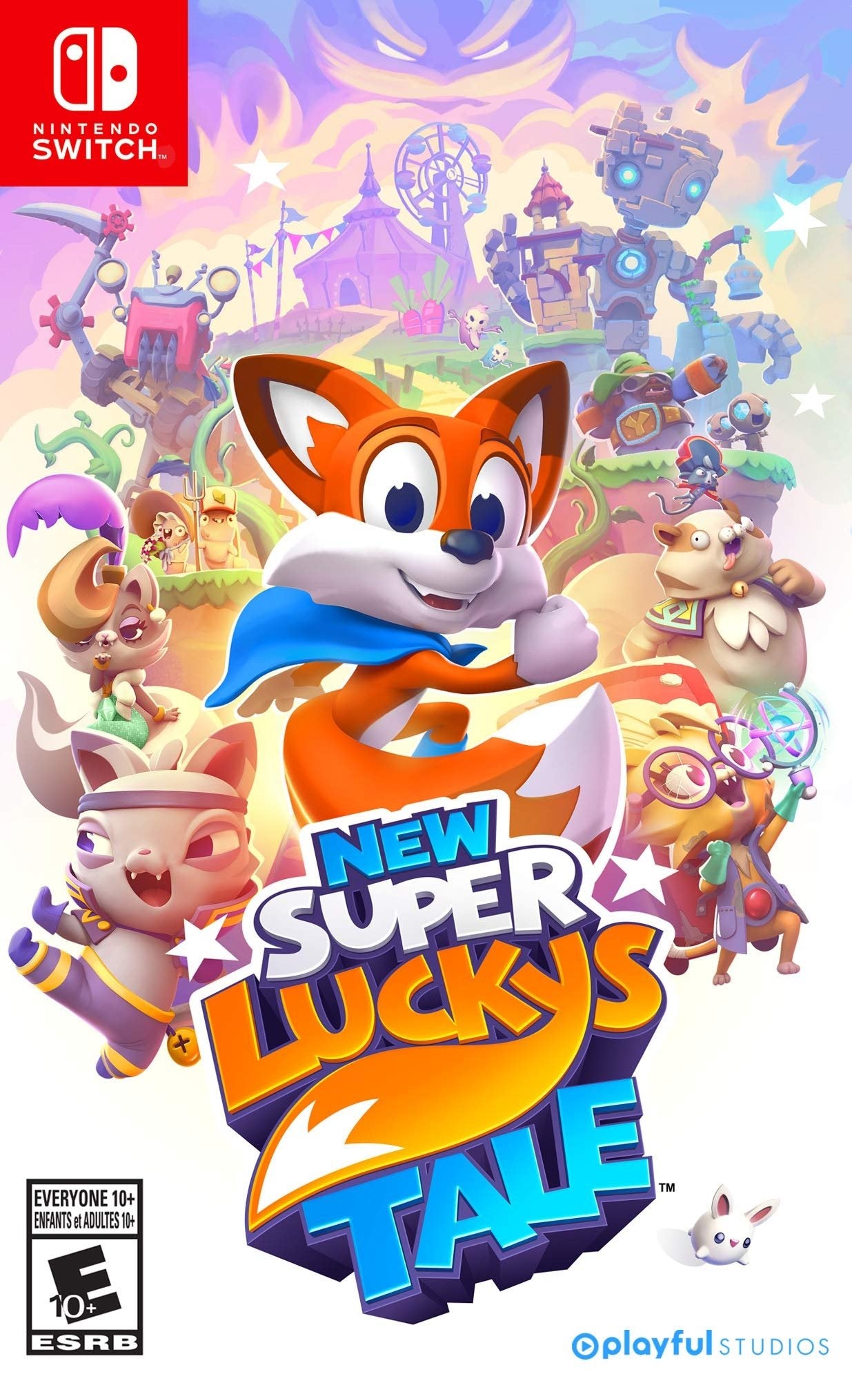 SWITCH NEW SUPER LUCKYS TALE - USADO