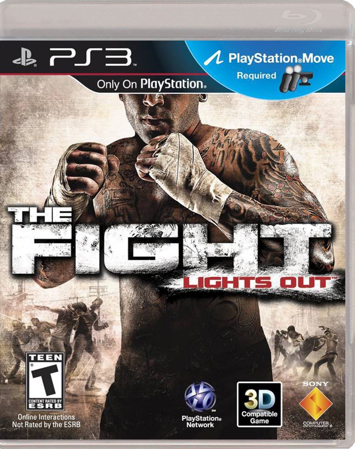 PS3 THE FIGHT LIGHTS OUT - USADO
